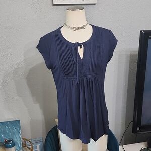 Tommy Hilfiger Navy Blue Women's Top